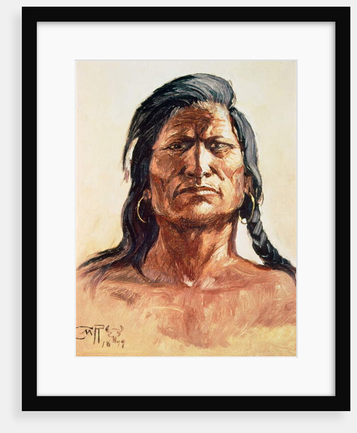 Shoshone Tribesman, 1899 by Charles Marion Russell