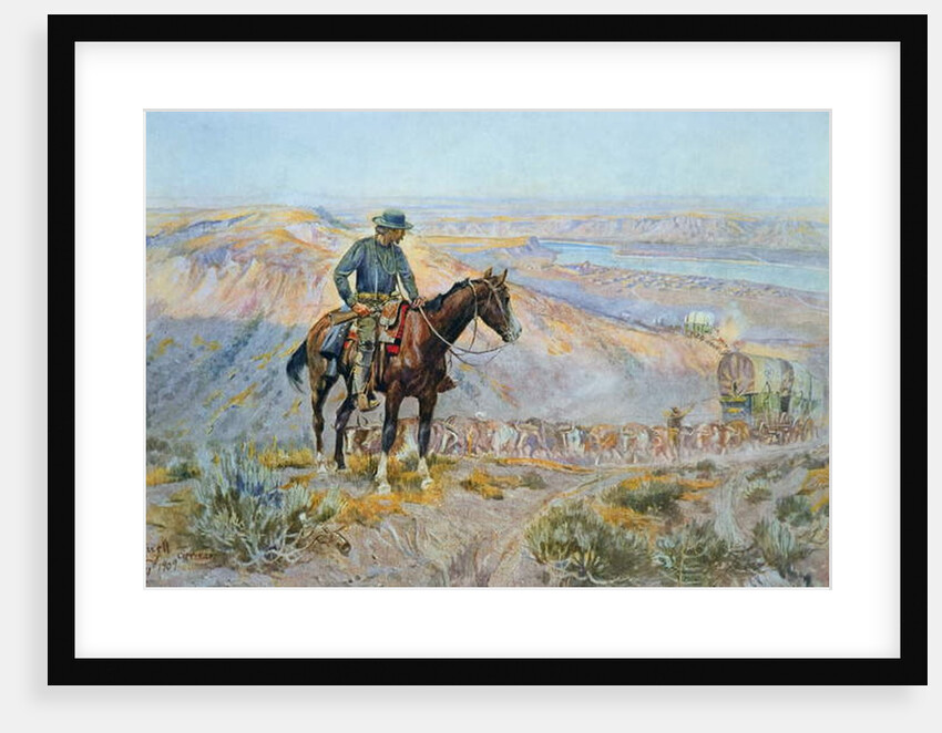 The Wagon Boss by Charles Marion Russell