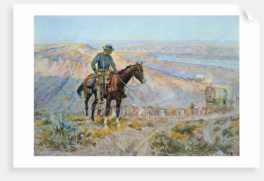 The Wagon Boss by Charles Marion Russell