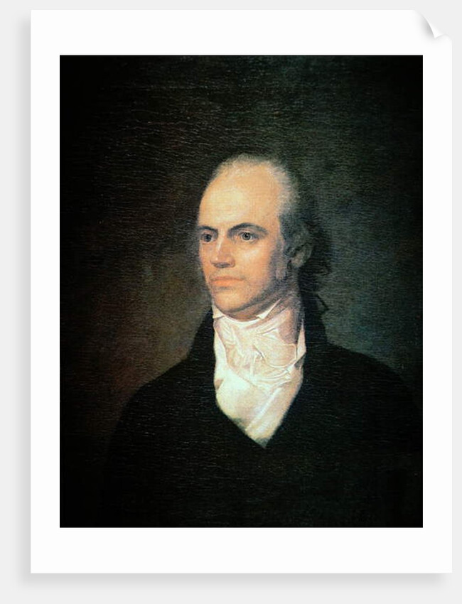 Aaron Burr Vice President of the USA, c.1802 by John Vanderlyn