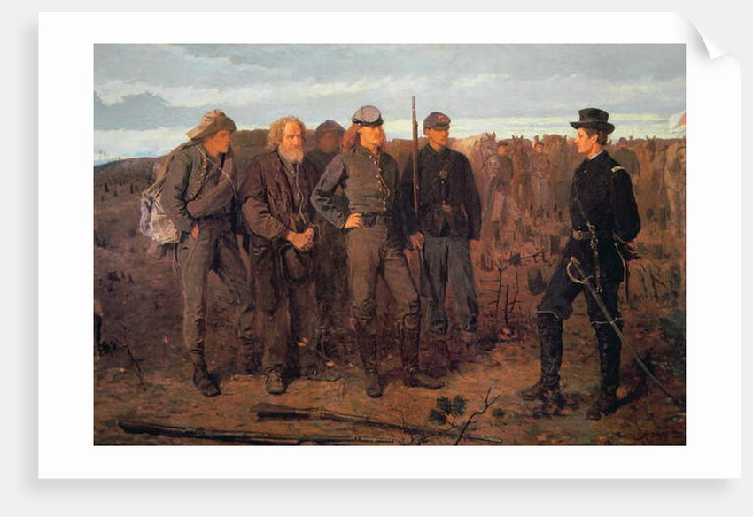 Prisoners from the Front, 1866 by Winslow Homer