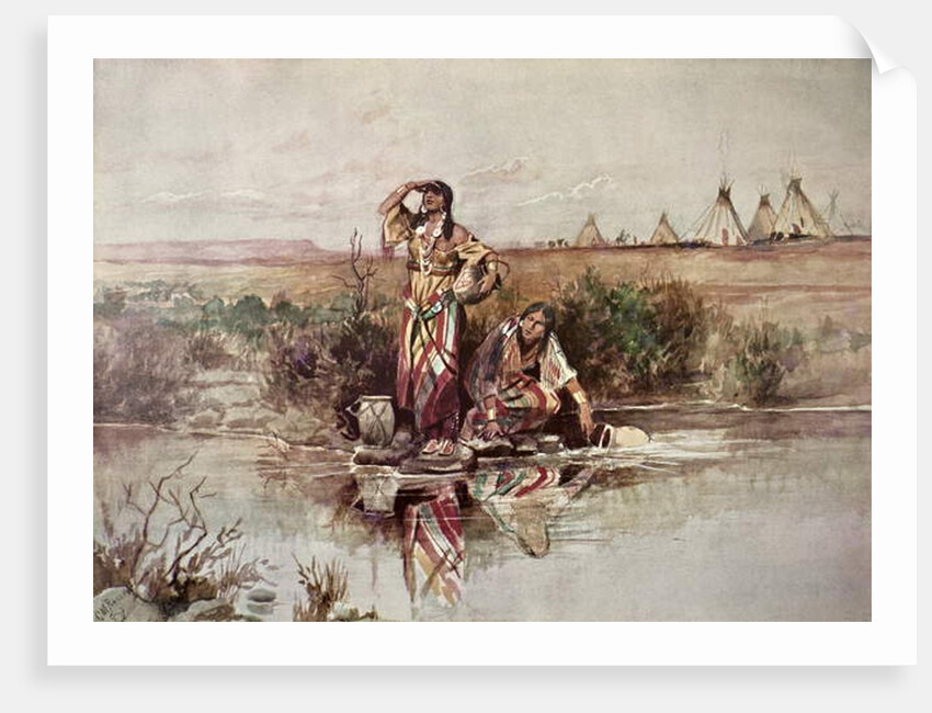 Our Warriors Return, 1895 by Charles Marion Russell