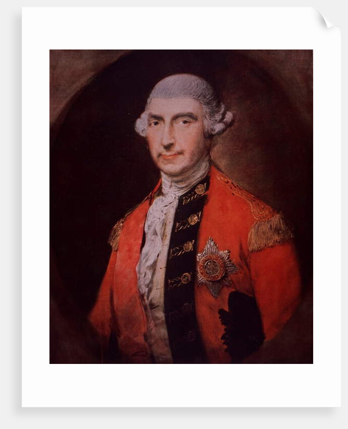 Sir Jeffrey Amherst, British commander fought against French in Canada by Thomas Gainsborough