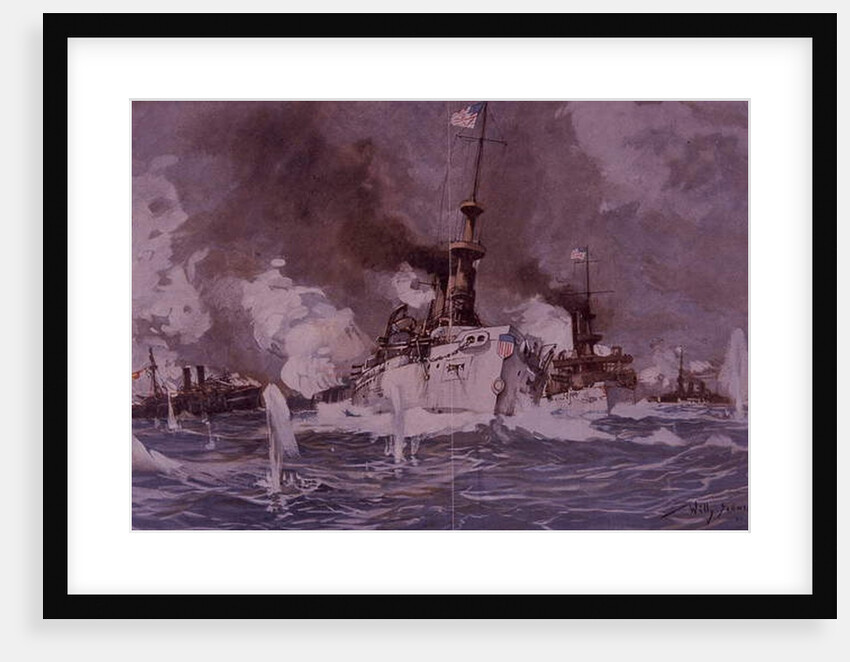 Spanish-American War 1898, Battle of Santiago de Cuba, 1900 by Stoewer Willy