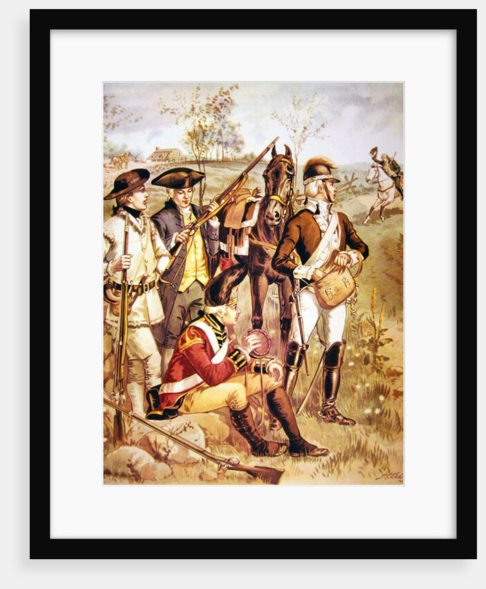 American Continental Army: Uniforms of independent company organizations of 1774-5 by Henry Alexander Ogden