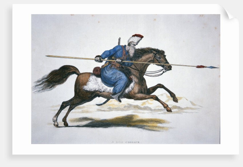 Russian Don Cossack, c.1820 by Thomas Kelly