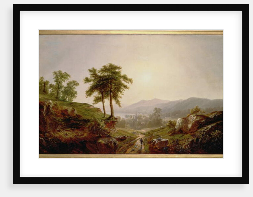 On the Path by John William Casilear