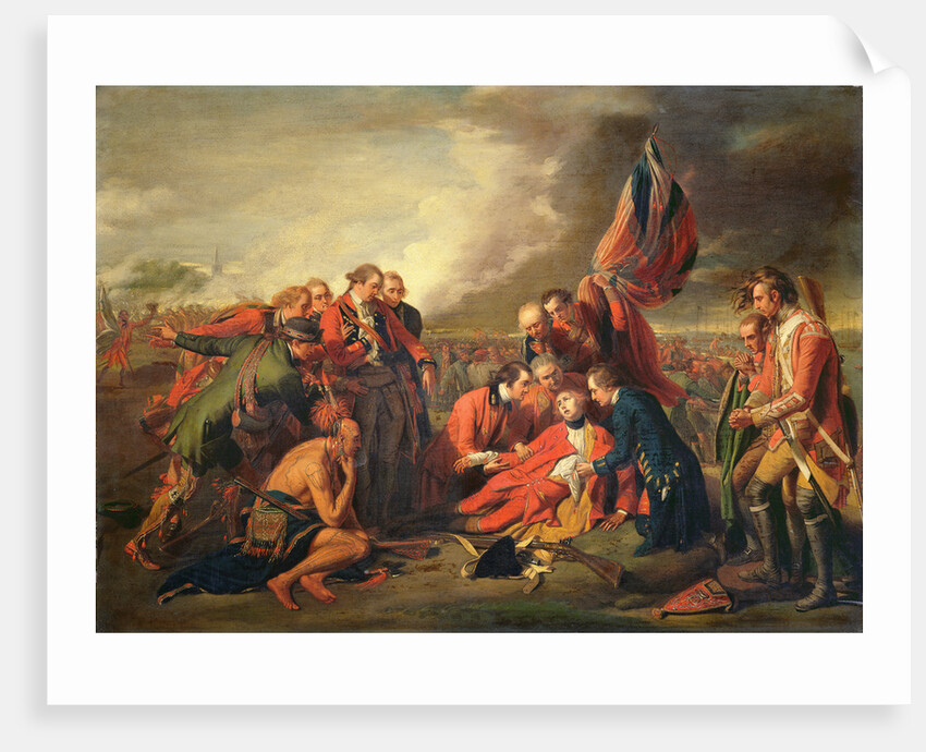 The Death of General Wolfe, c.1771 by Benjamin West