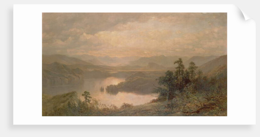 Lake Placid and the Adirondack Mountains from Whiteface, 1878 by James David Smillie