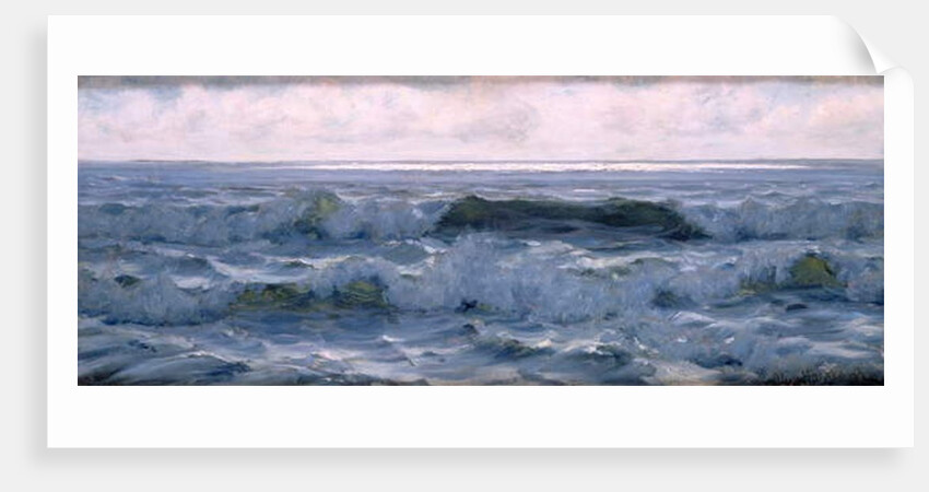 Les Vagues, c.1884 by Alexander Harrison