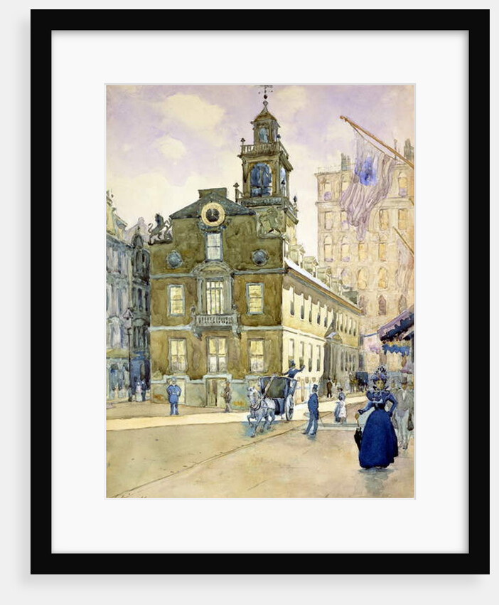 The State House from Park Street, Boston by James Kinsella