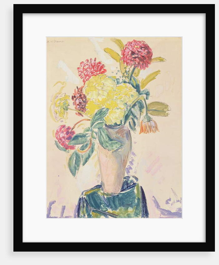 Zinnias, c.1926 by Alfred Henry Maurer