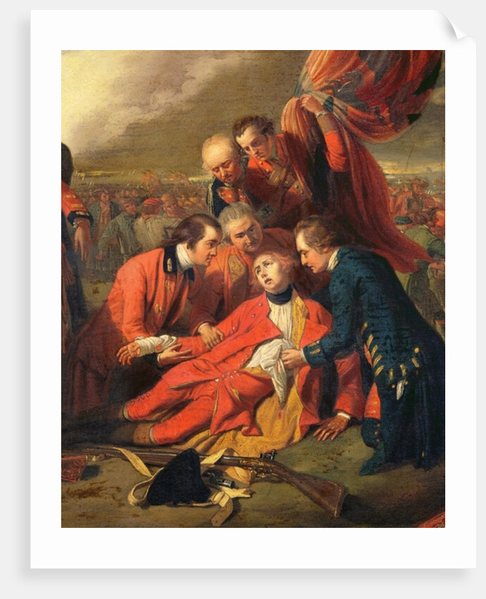 The Death of General Wolfe, c.1771 by Benjamin West