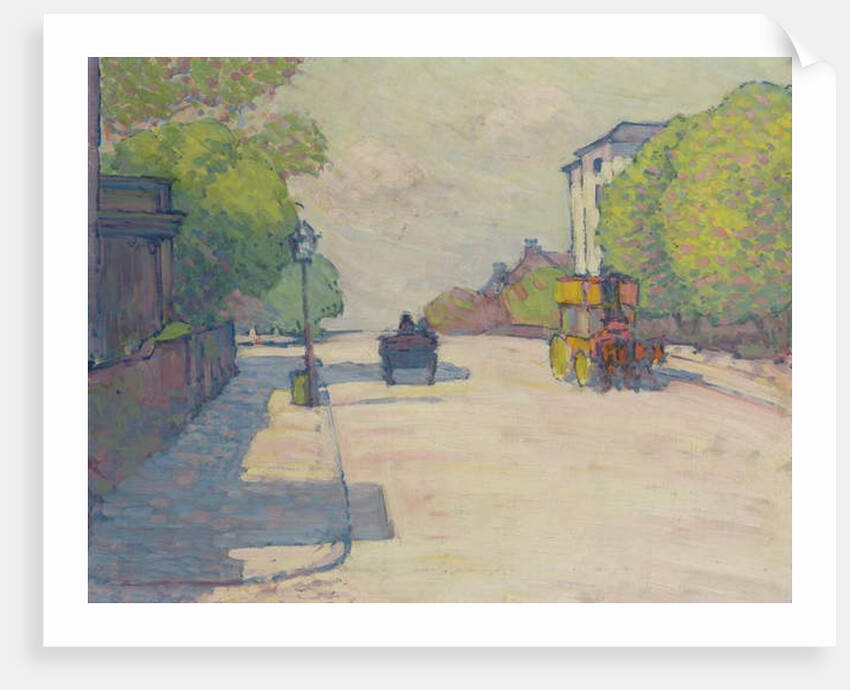 Adelaide Road in Sunlight, 1910 by Robert Polhill Bevan