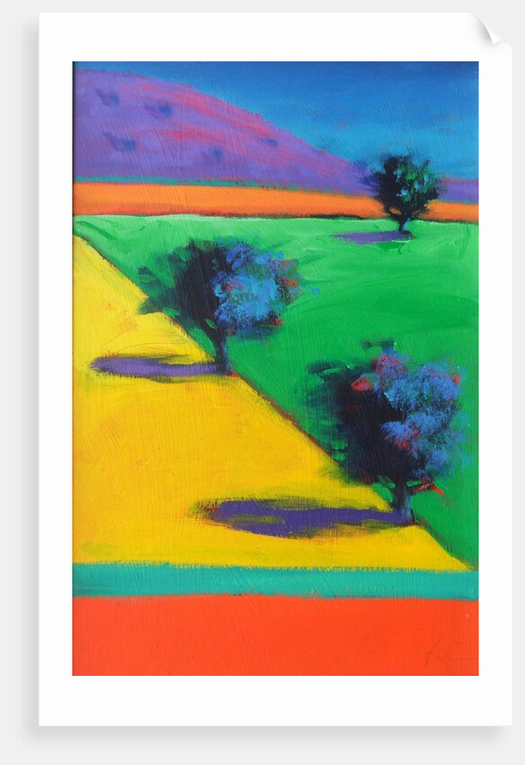 Yellow Field by Paul Powis