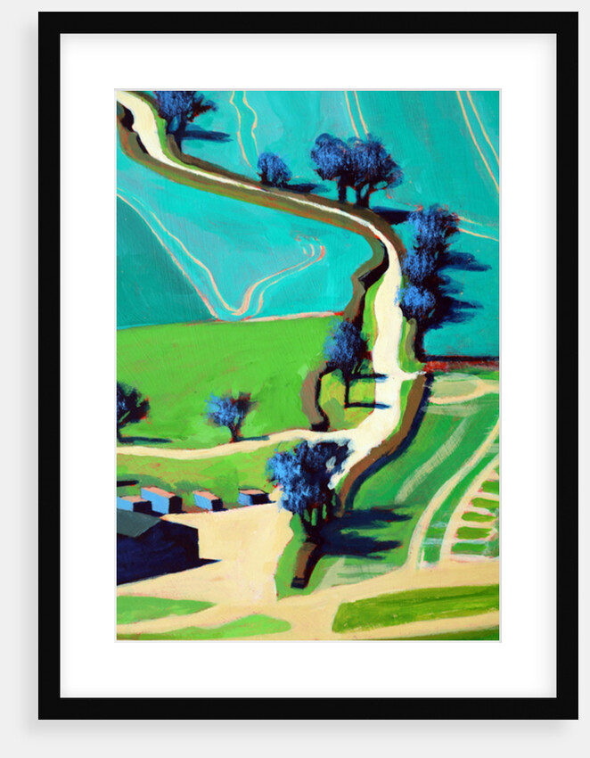 Country Lane Summer, 2016 by Paul Powis