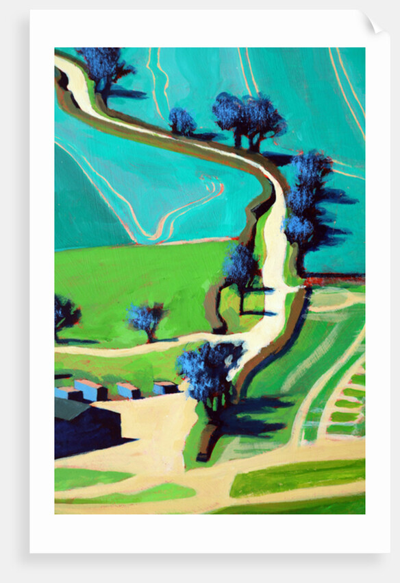 Country Lane Summer, 2016 by Paul Powis