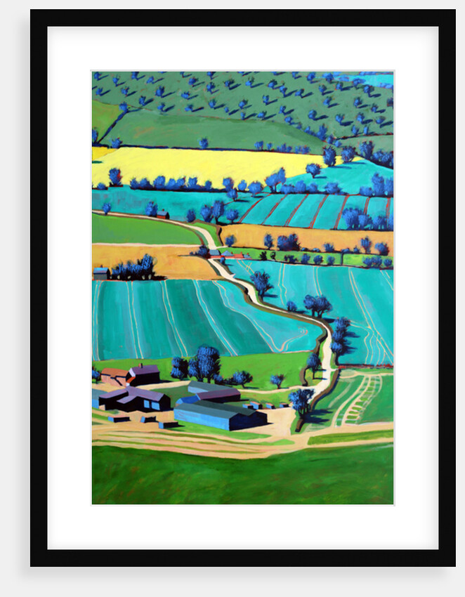 Country Lane Summer III, 2016 by Paul Powis