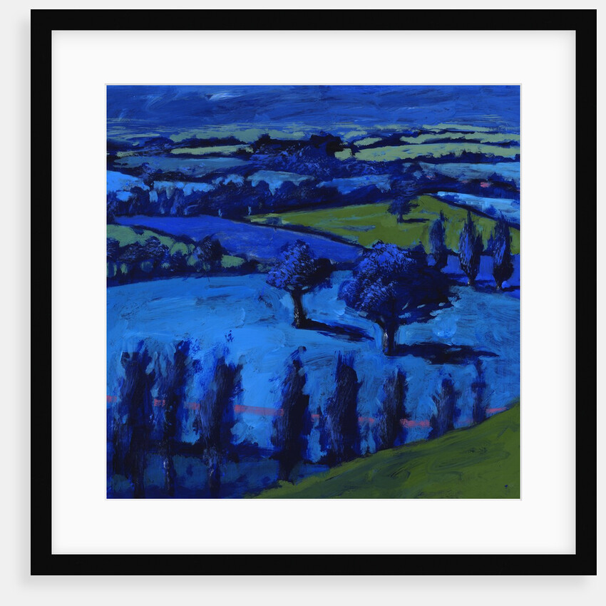 Blue landscape, 2009 by Paul Powis