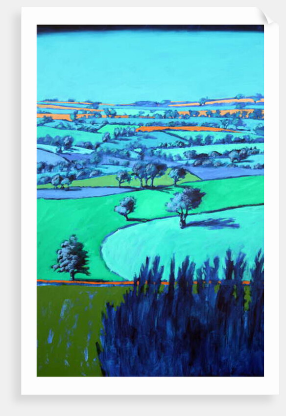 Blue landscape by Paul Powis