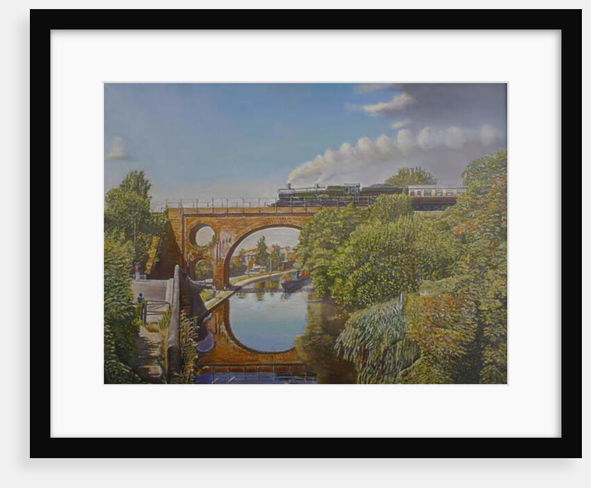 Train Crossing, 2008 by Kevin Parrish
