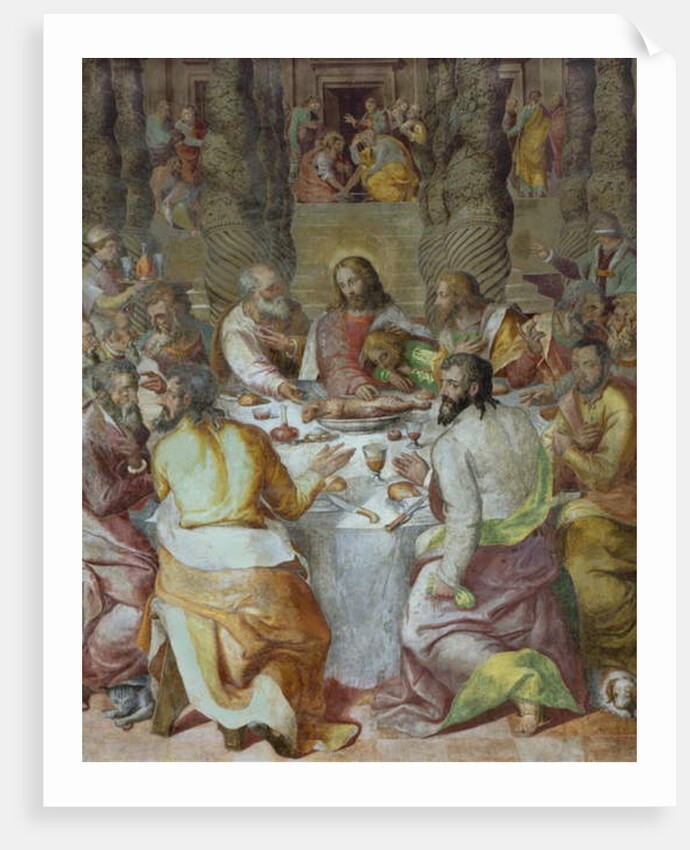 The Last Supper, 1572-75 by Livio Agresti