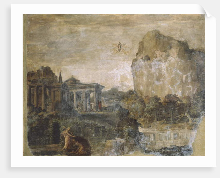 Detail from Stories of St Catherine and St Mary Magdalene by Polidoro da Caravaggio