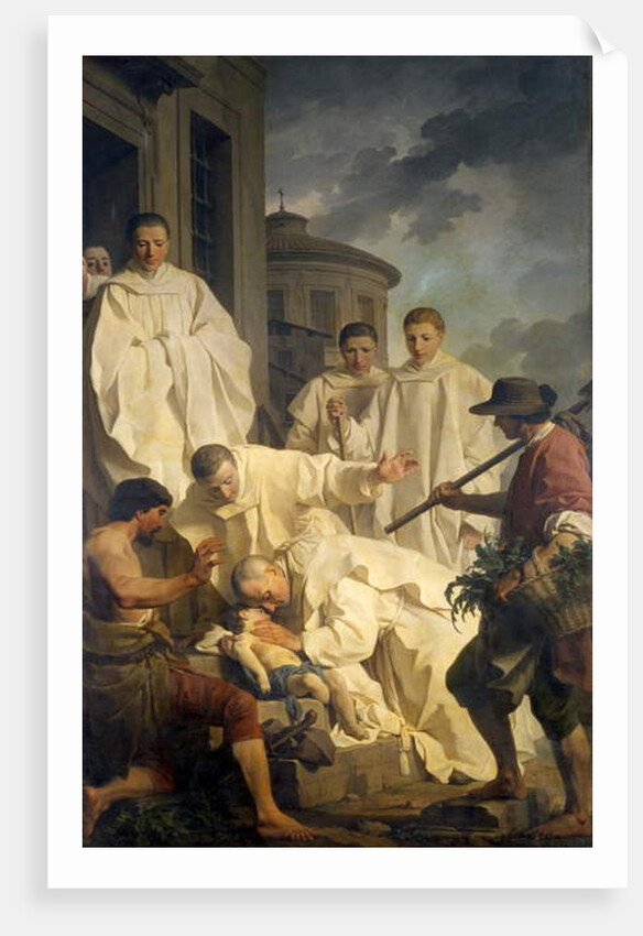 The miracle of St Benedict, 1744 by Pierre Subleyras