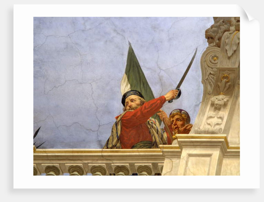 Garibaldi, detail by Cesare Mariani