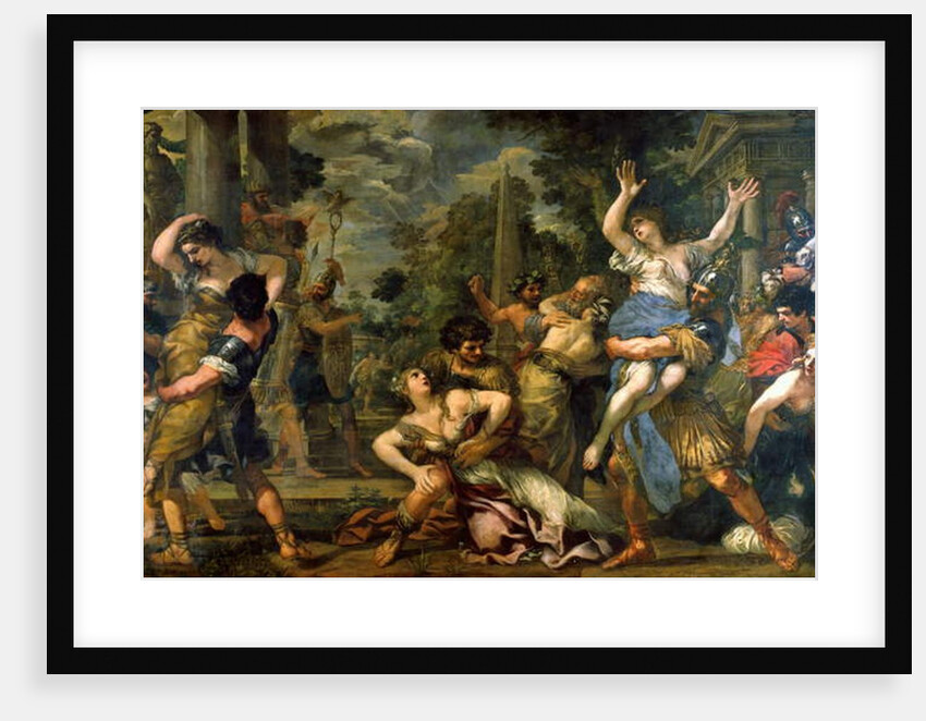 Rape of the Sabines by Pietro da Cortona