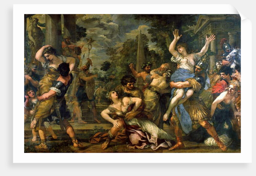 Rape of the Sabines by Pietro da Cortona
