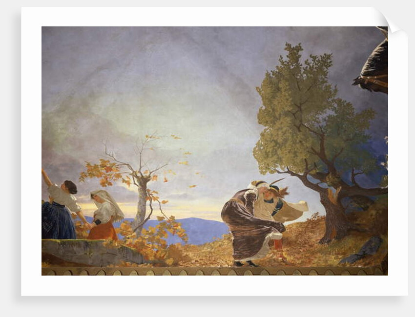 Autumn, late 19th century by Giuseppe Sciuti