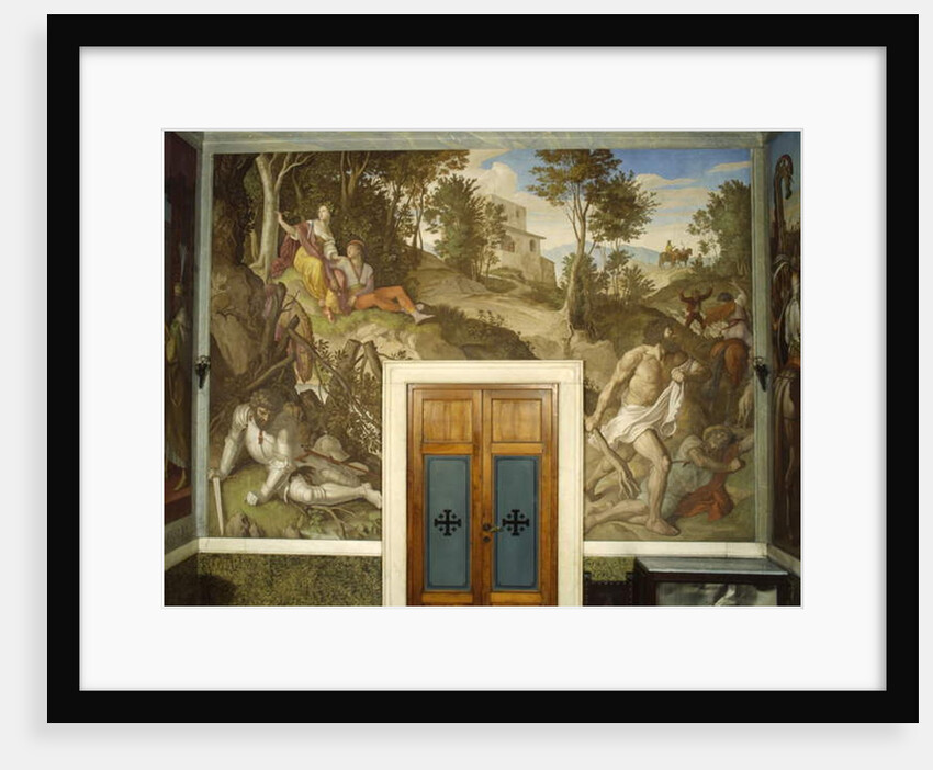 Angelica and Medoro by Julius Schnorr von Carolsfeld