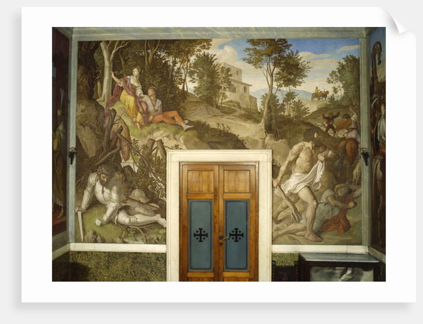 Angelica and Medoro by Julius Schnorr von Carolsfeld