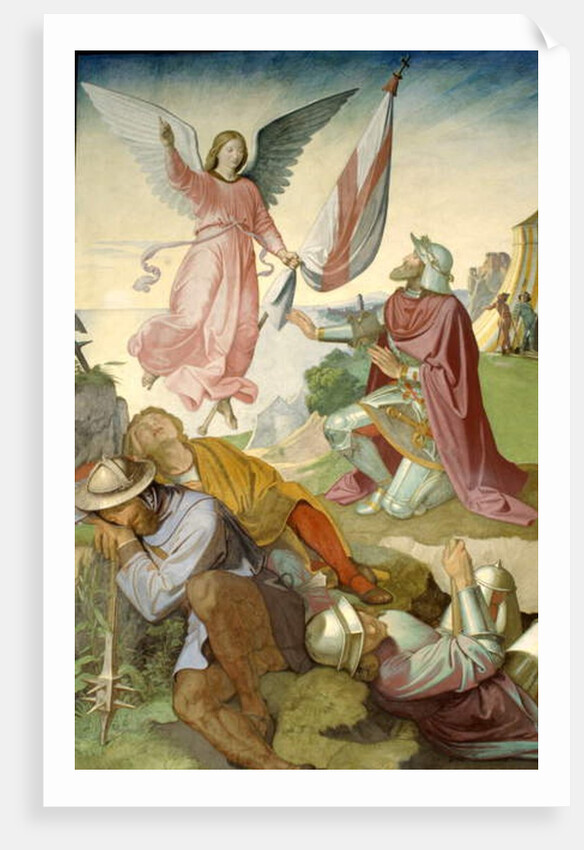 The Vision of Godfrey of Bouillon by Friedrich Overbeck