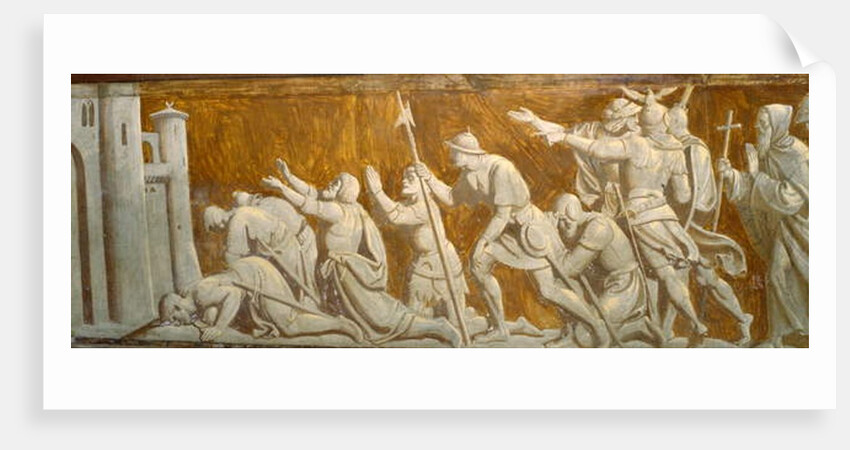 The Crusaders in front of the walls of Jerusalem by Friedrich Overbeck