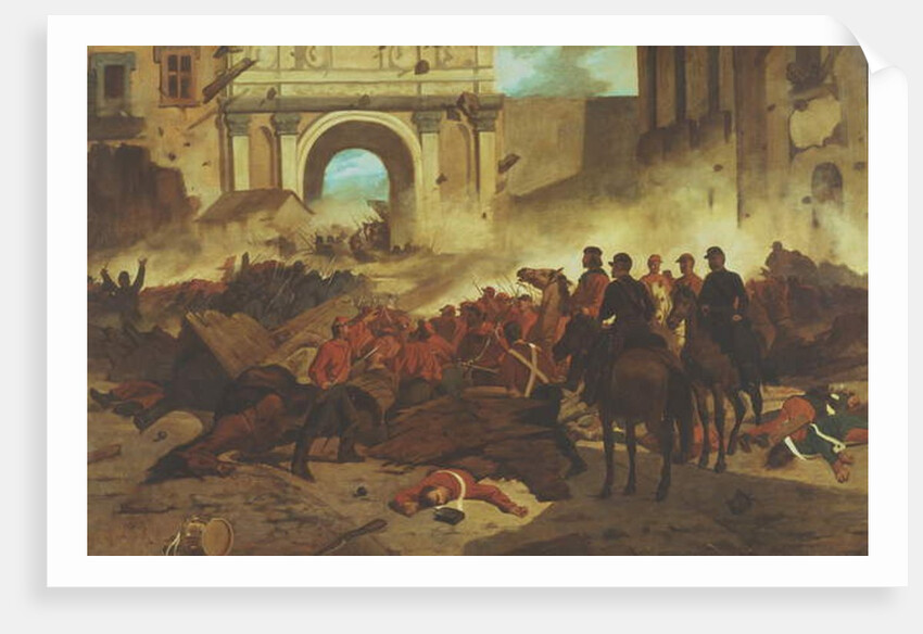 Garibaldi at Palermo by Giovanni Fattori