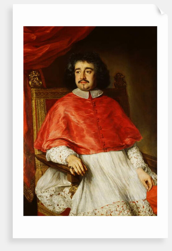 Portrait of Flavio Chigi by Jacob Ferdinand Voet