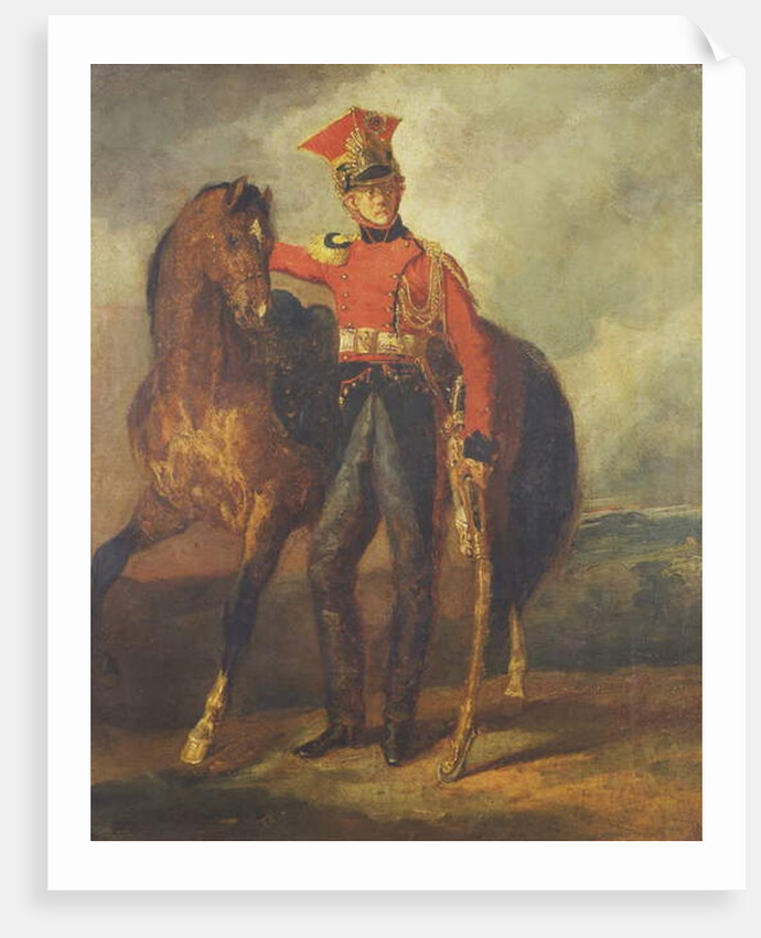 Red Lancer of the Imperial Guard, 19th century by Theodore Gericault