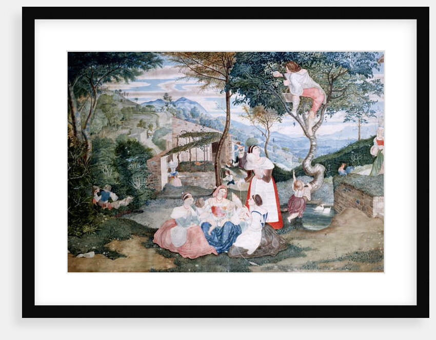 Scene of Rural Life by Franz Theobald Horny