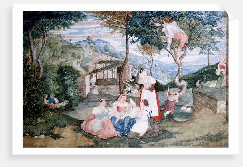 Scene of Rural Life by Franz Theobald Horny