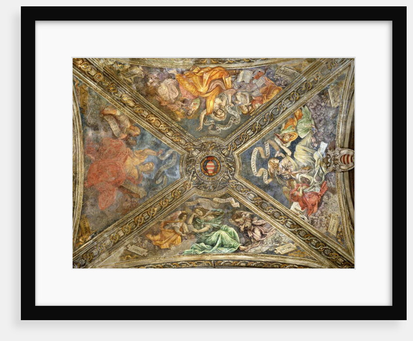 The Sibyls of Tibur, Delphi, Cumae and Hellespont, Carafa Chapel, Santa Maria sopra Minerva, Rome by Capponi