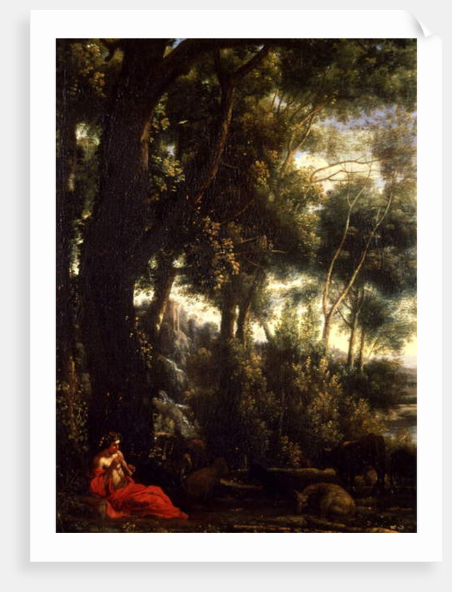 Landscape with Shepherd by Claude Lorrain
