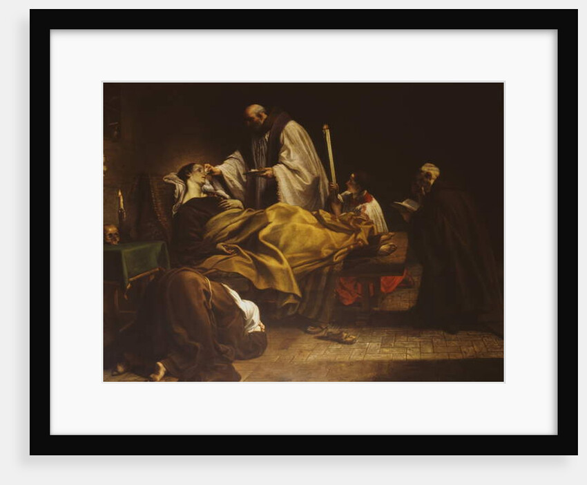 The Death of Saint Margaret of Cortona by Marco Benefial