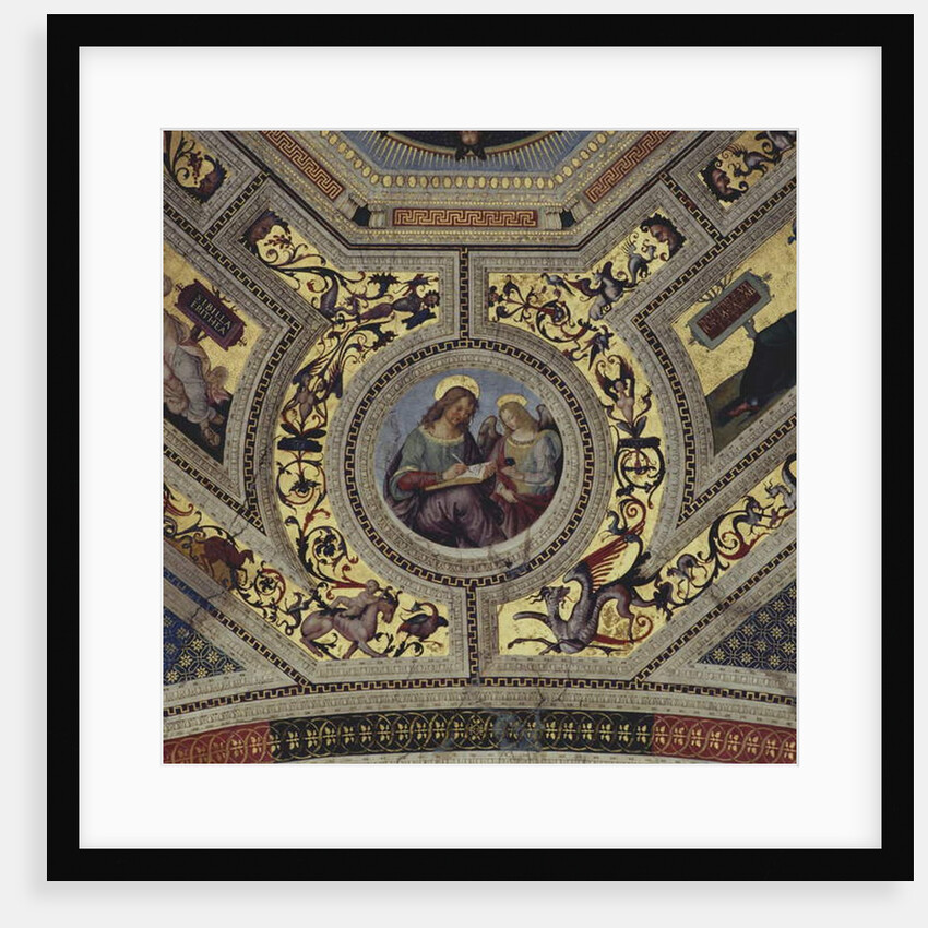 Vault of the Presbytery, Santa Maria del Popolo, Rome, c.1484-92 by Bernardino di Betto Pinturicchio