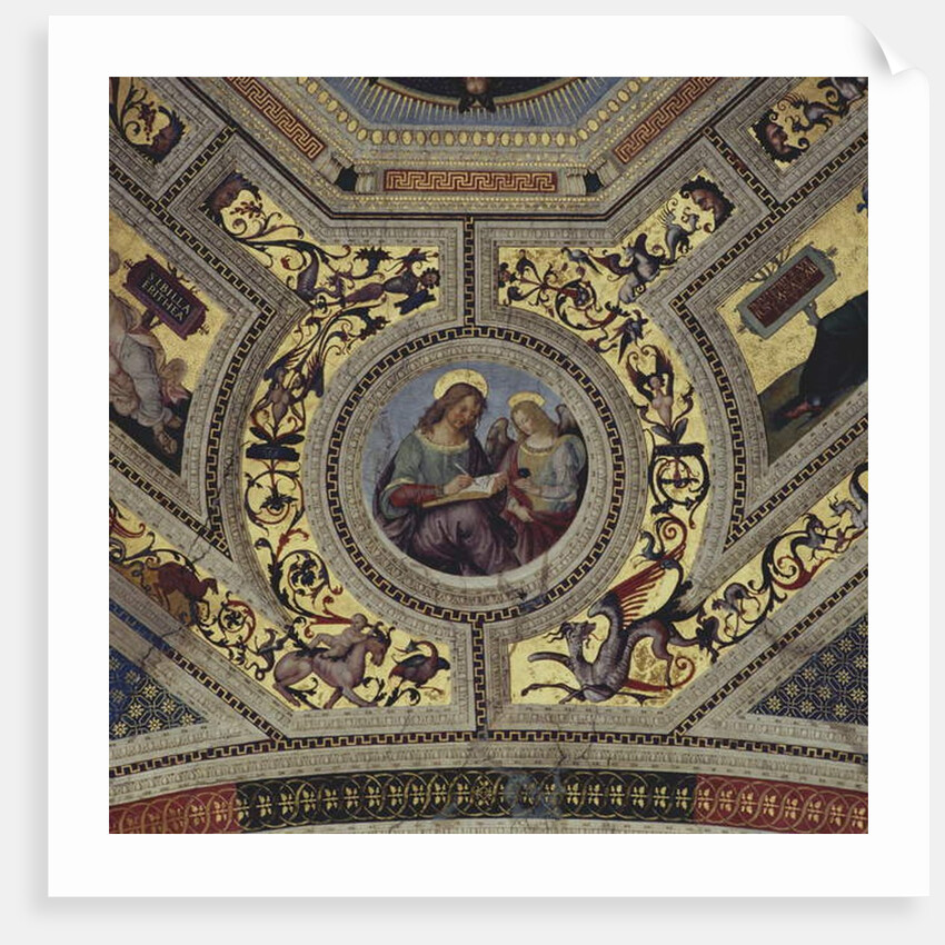 Vault of the Presbytery, Santa Maria del Popolo, Rome, c.1484-92 by Bernardino di Betto Pinturicchio