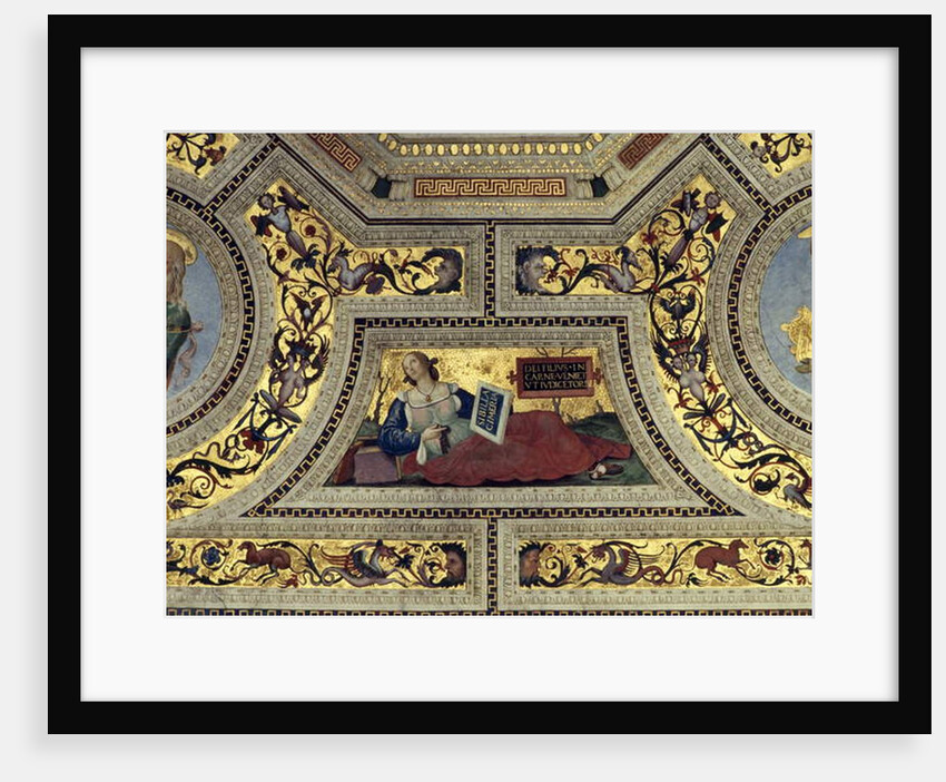 Vault of the Presbytery with the Cimmerian Sybil, Santa Maria del Popolo, Rome, c.1484-92 by Bernardino di Betto Pinturicchio
