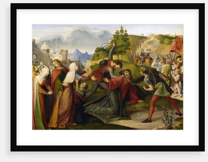 The Way of the Cross, 1817 by Wilhelm Schadow