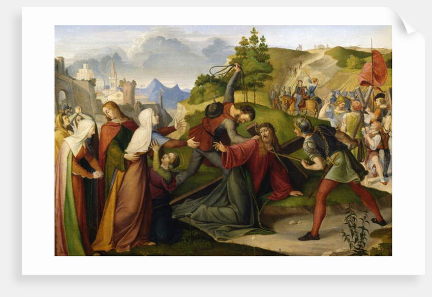 The Way of the Cross, 1817 by Wilhelm Schadow