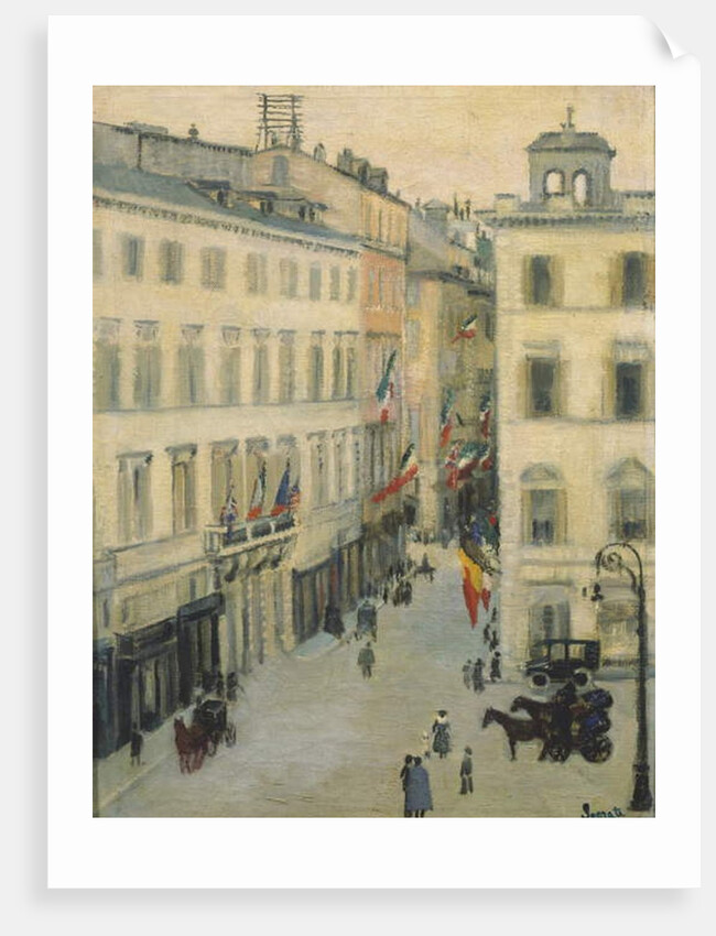 Via del Corso, Rome by C. Socrate